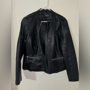 Baccini Faux Leather Jacket